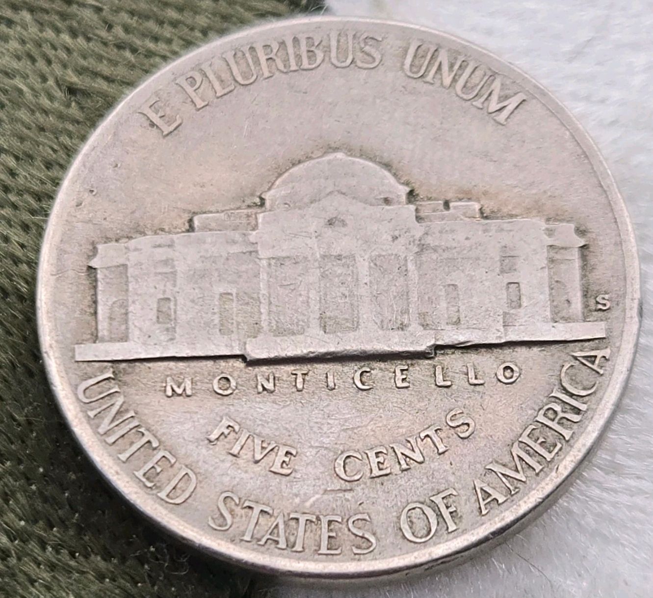 1939-S Jefferson nickel