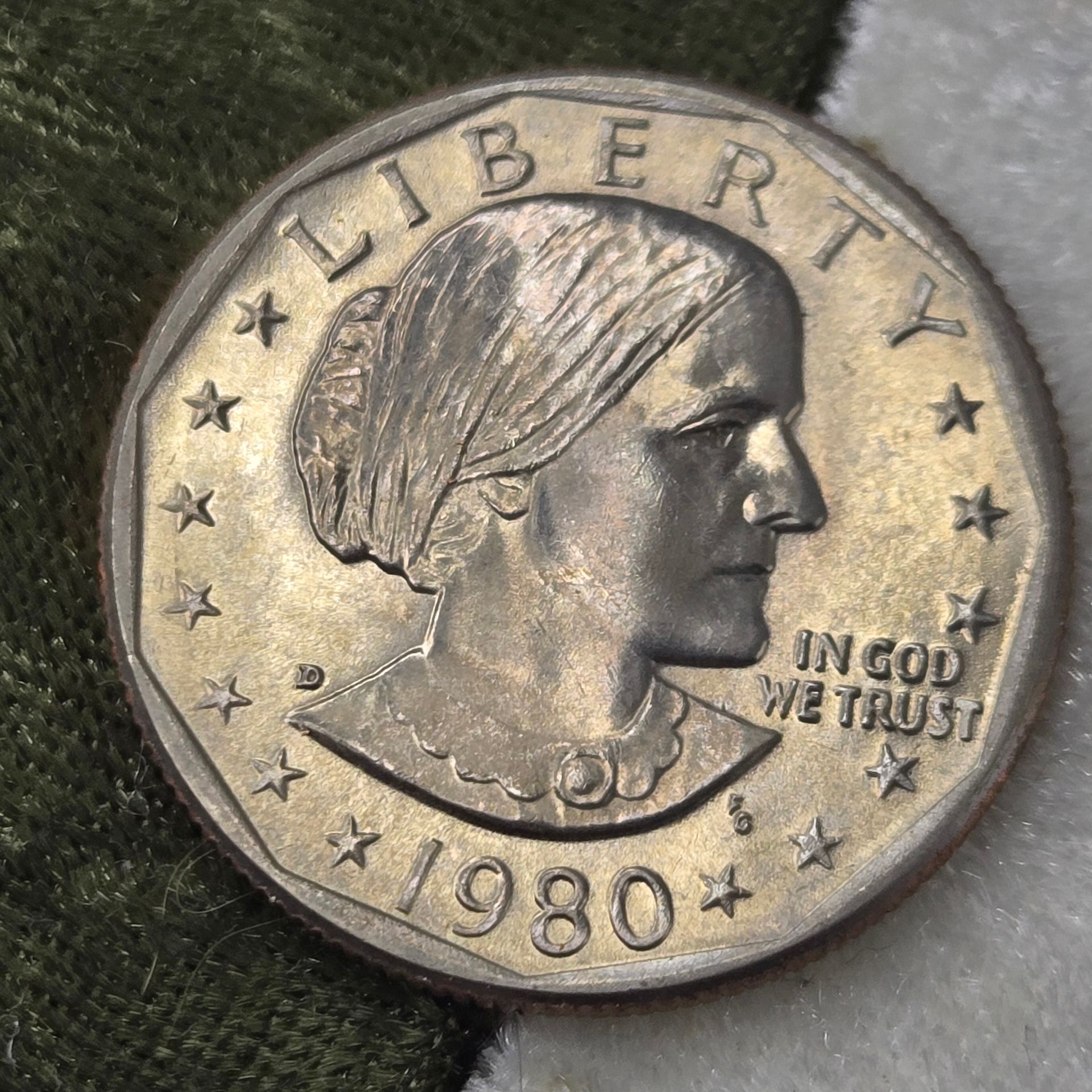 1980-D Susan B. Anthony dollar