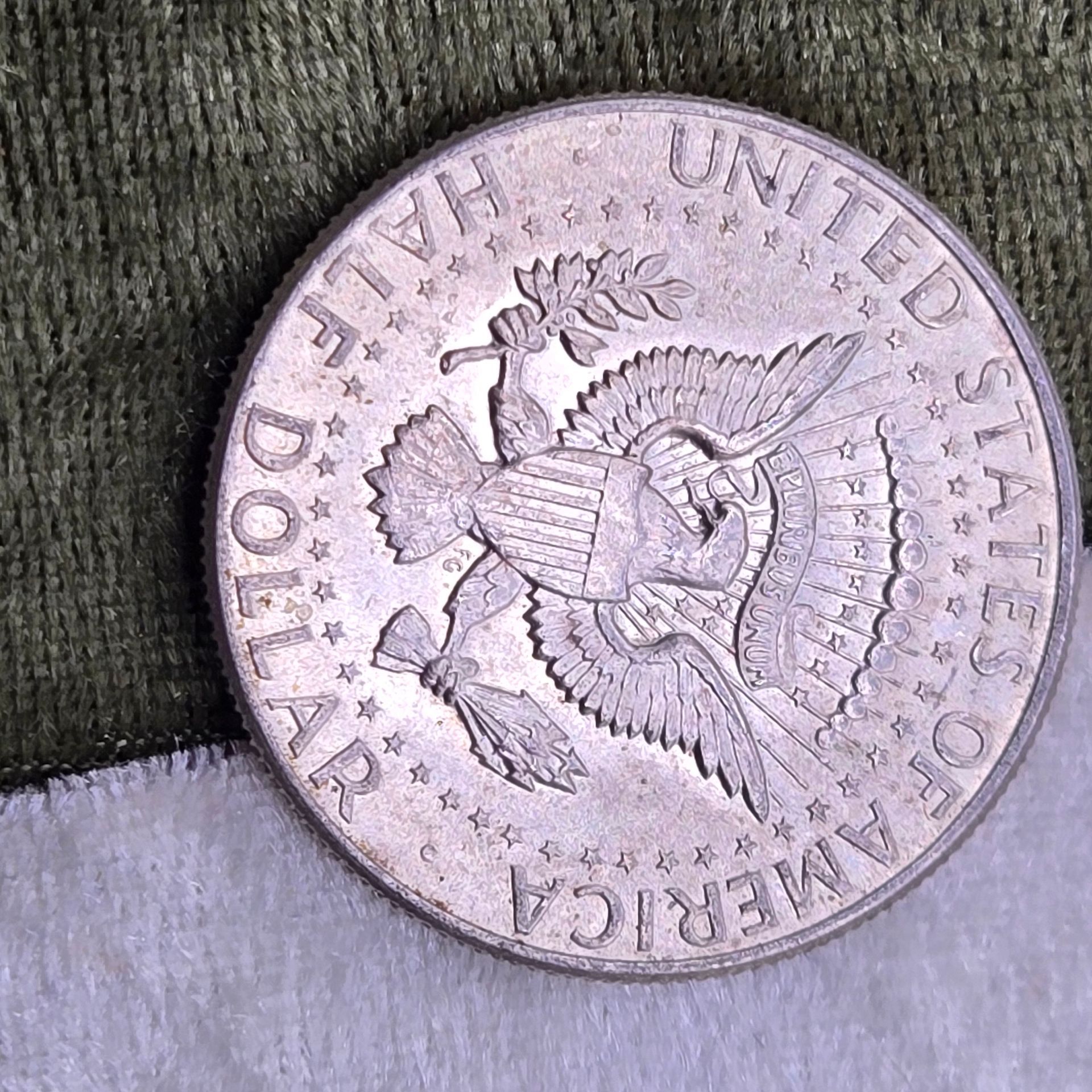 1964, 90% Silver Kennedy Half Dollar