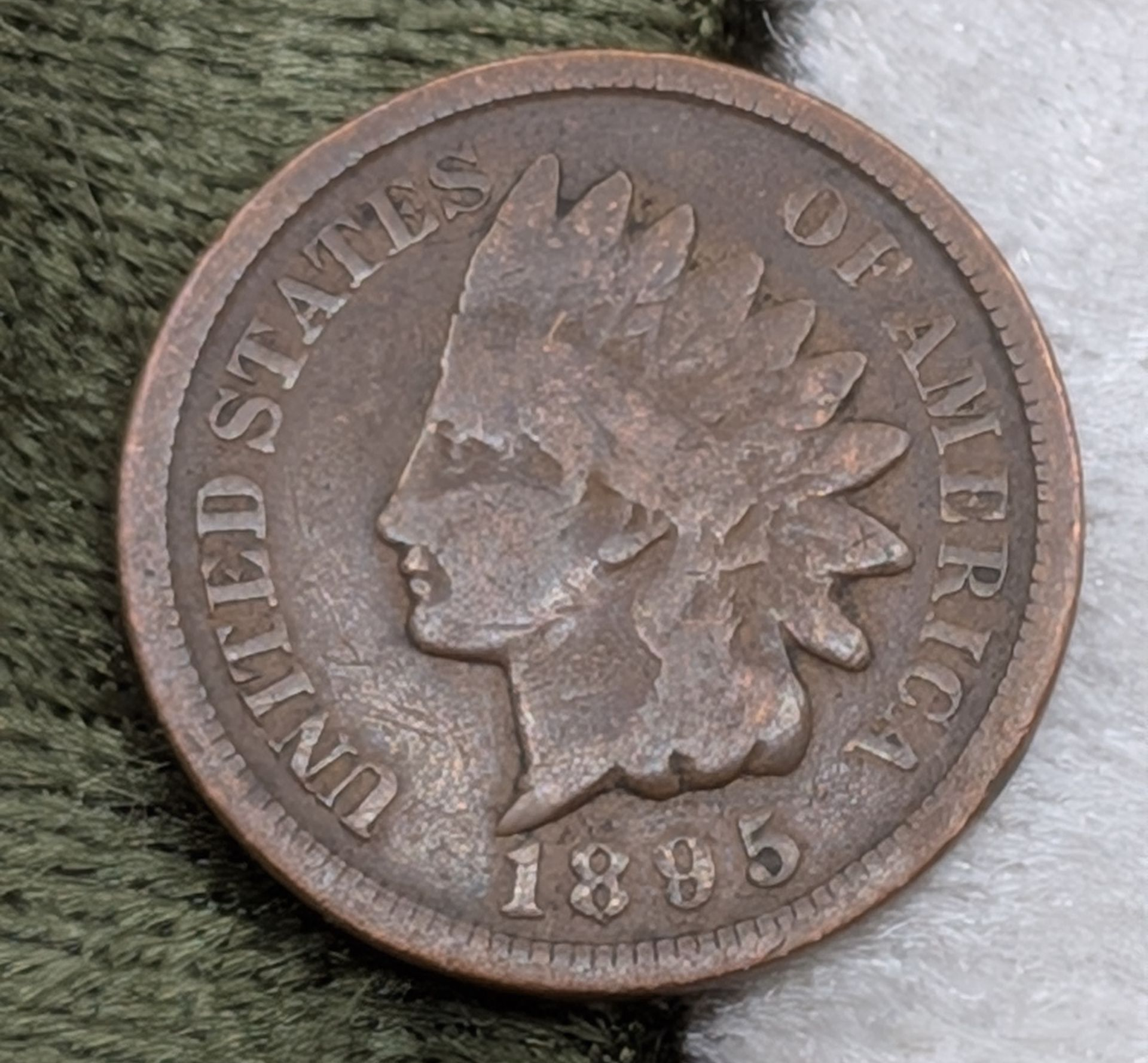 1895 Indian Head cent