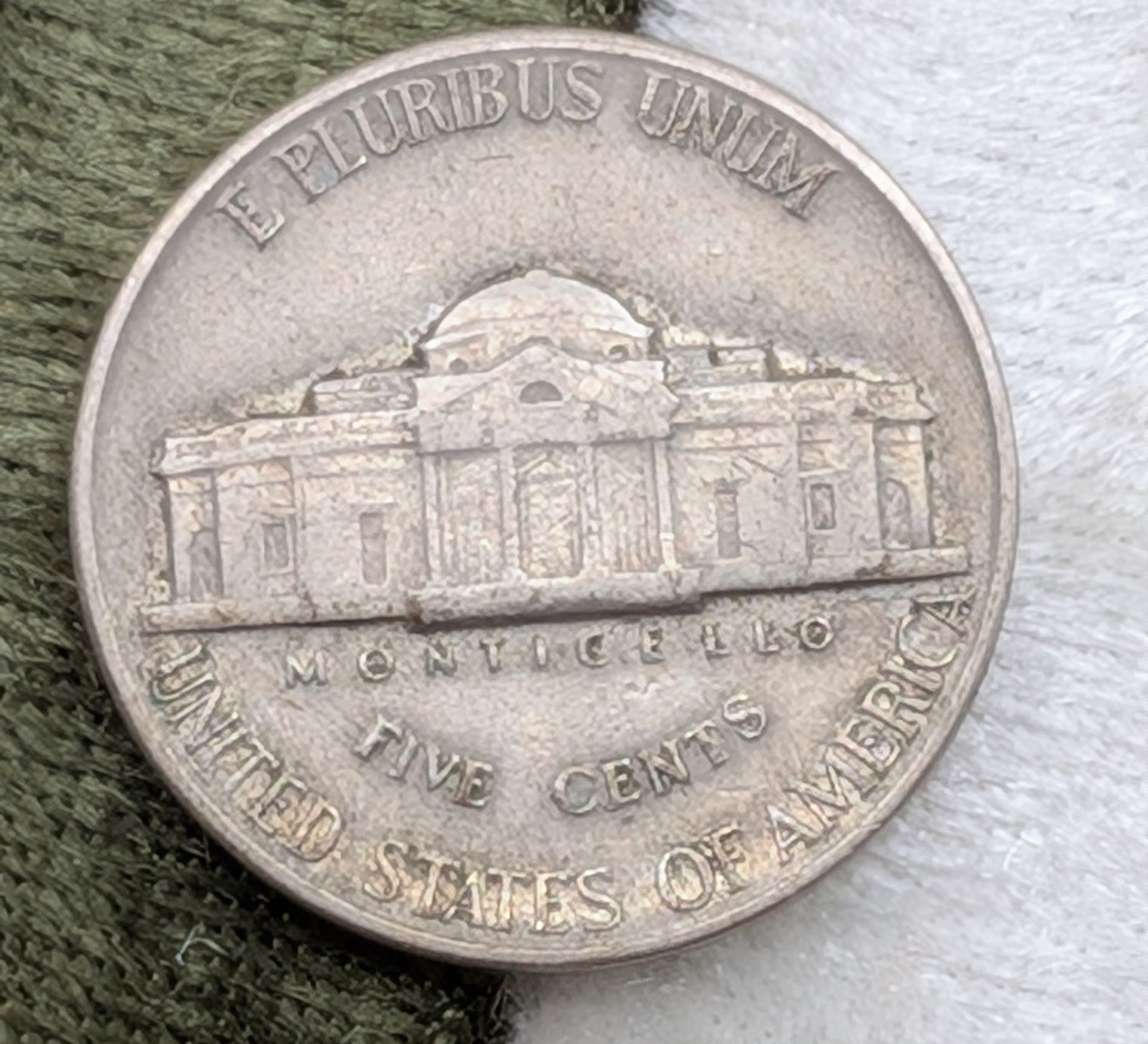 1938 Jefferson nickel