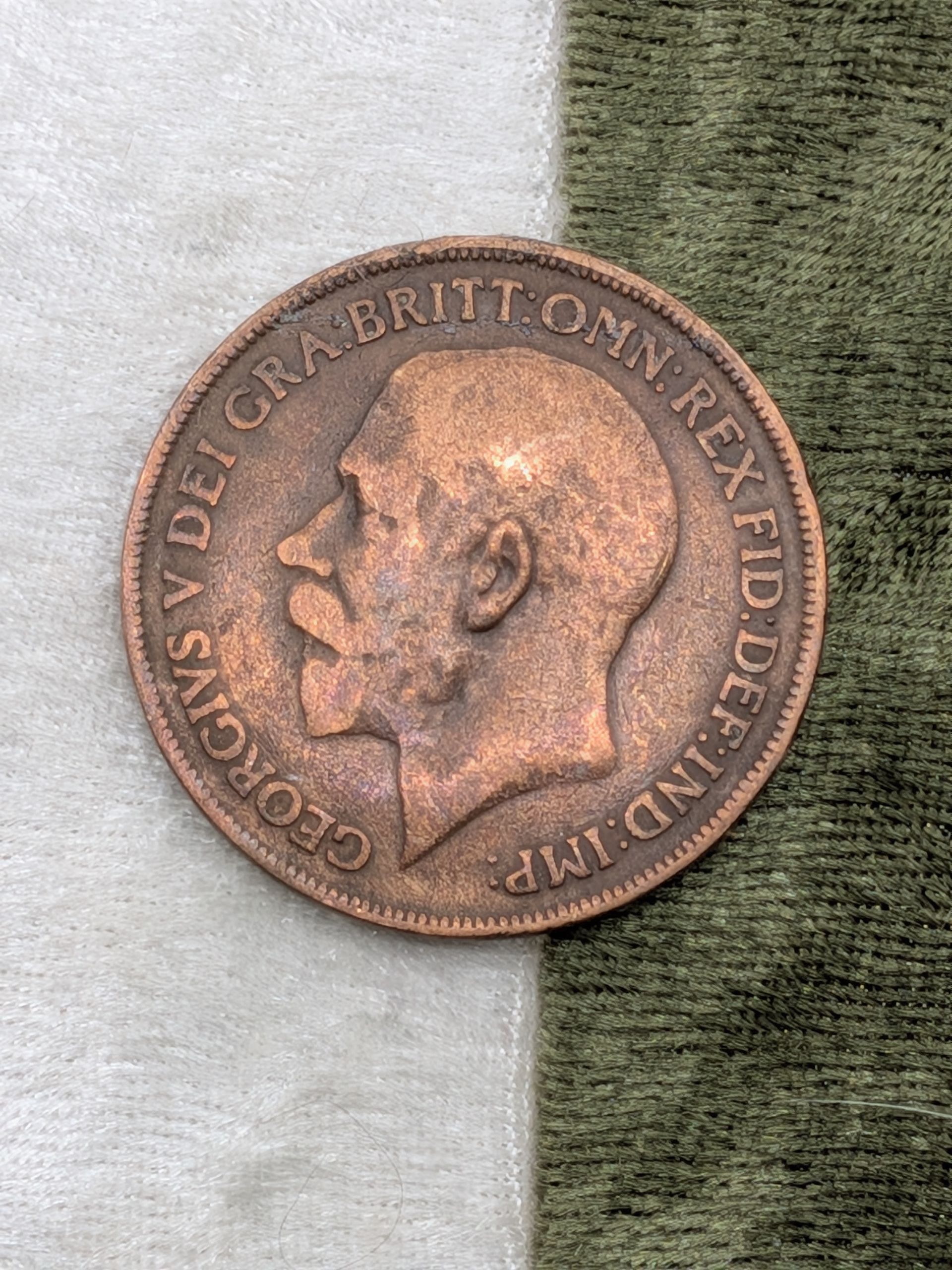 1916 Great Britain One Penny