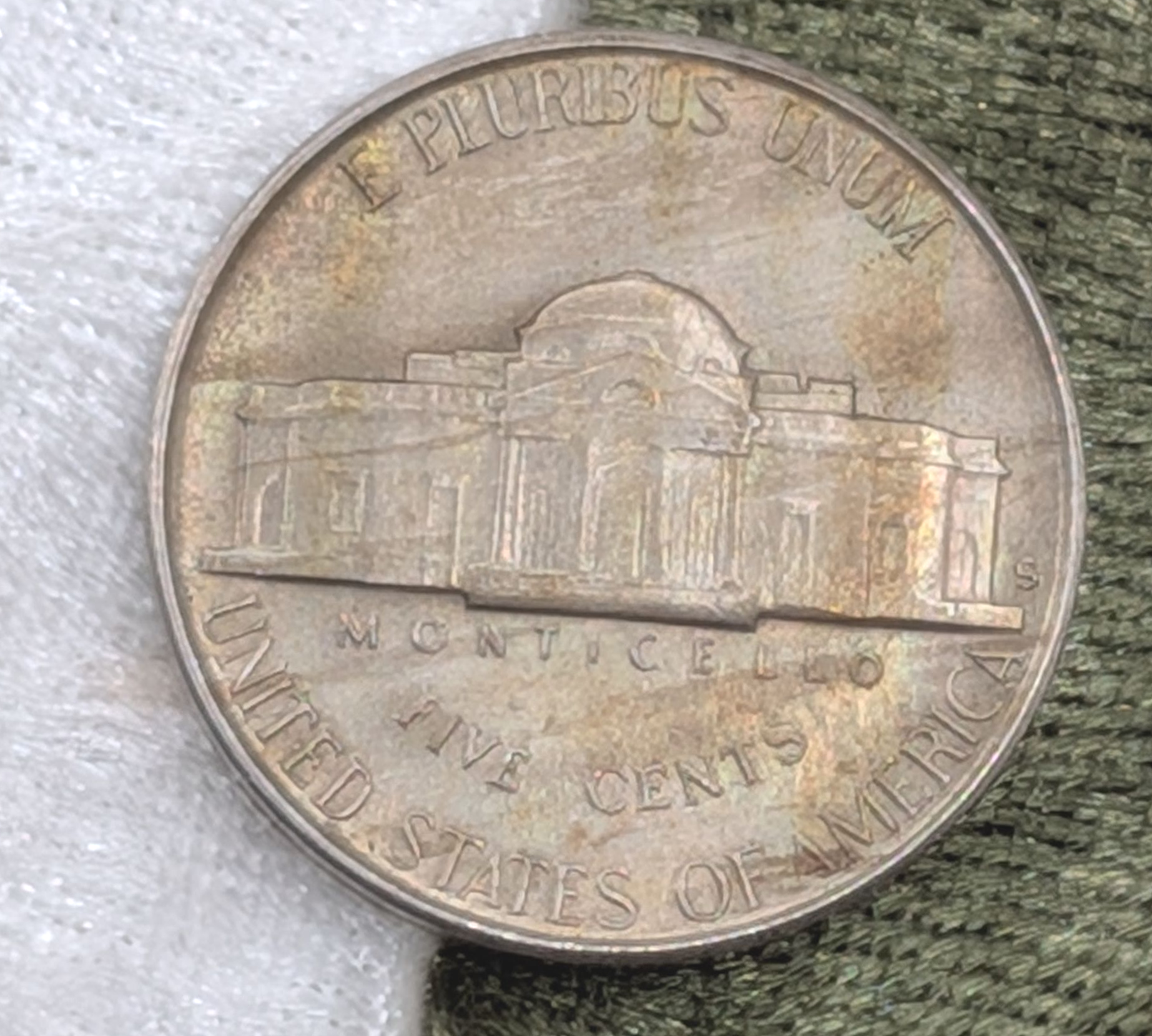 1951-S Jefferson Nickel