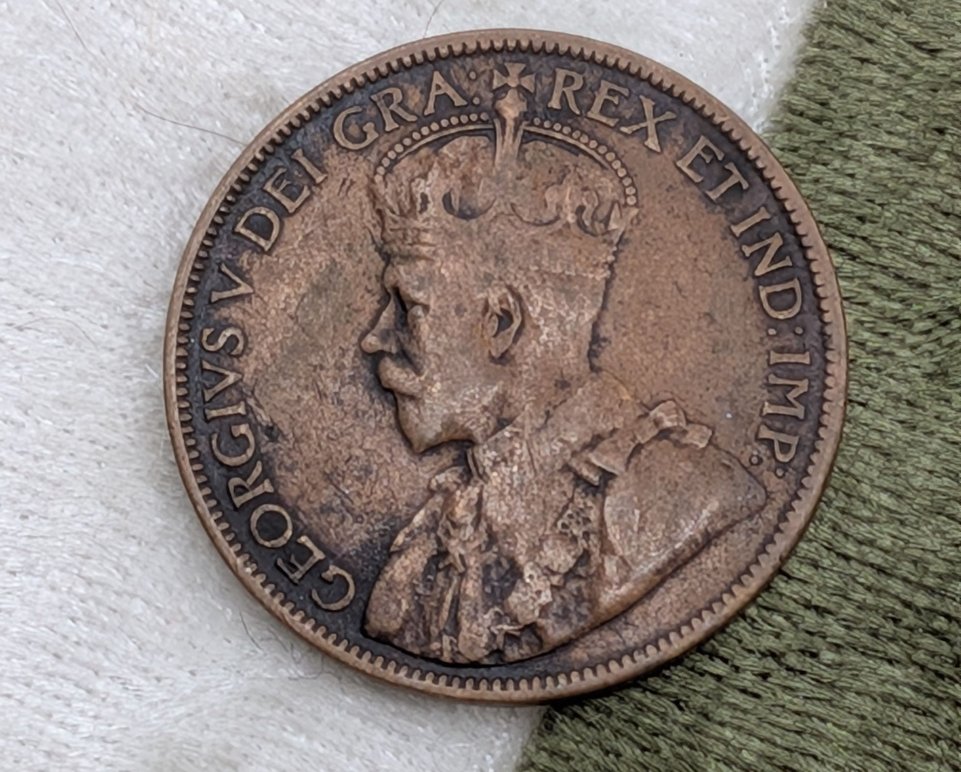 1913 Newfoundland One Cent