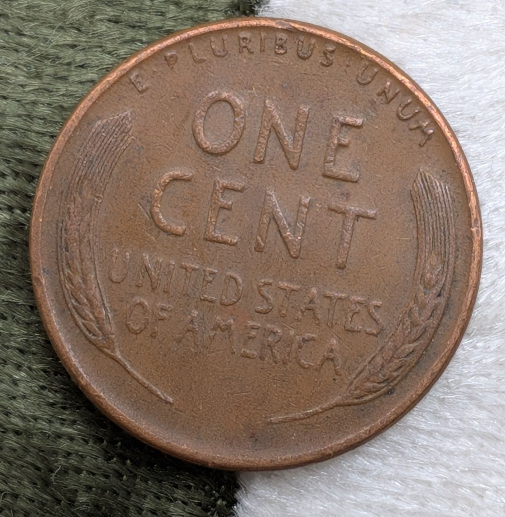 1957 Lincoln Wheat cent