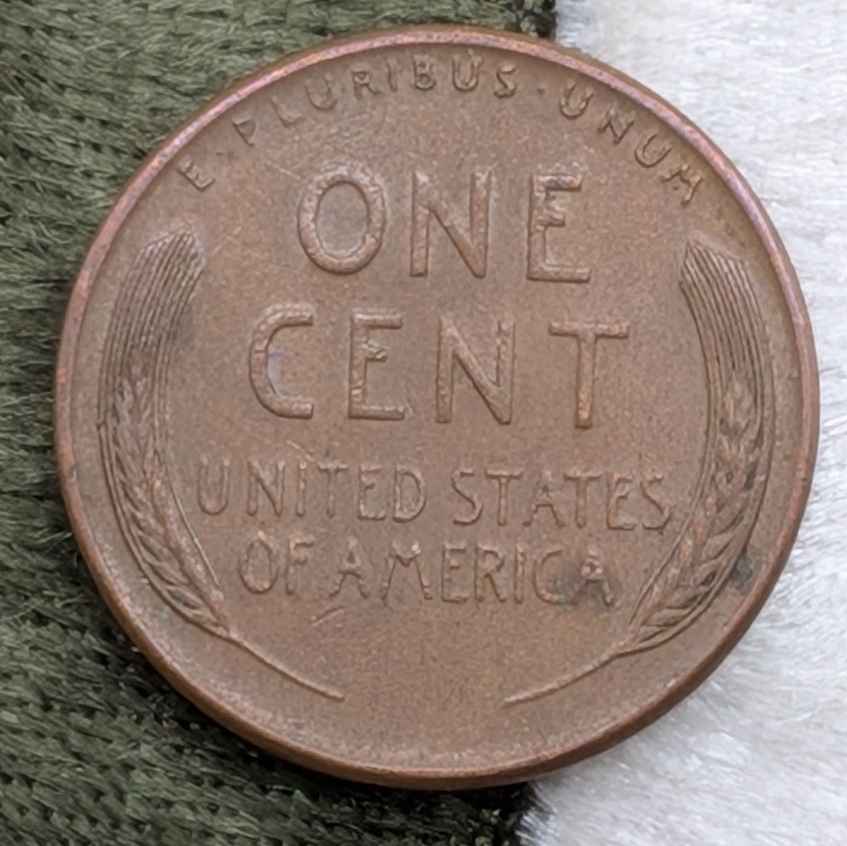 1957-D Lincoln Wheat cent