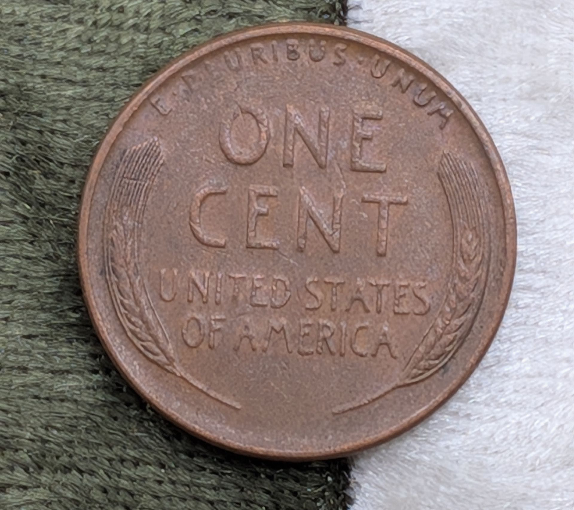 1956-D Lincoln Wheat cent
