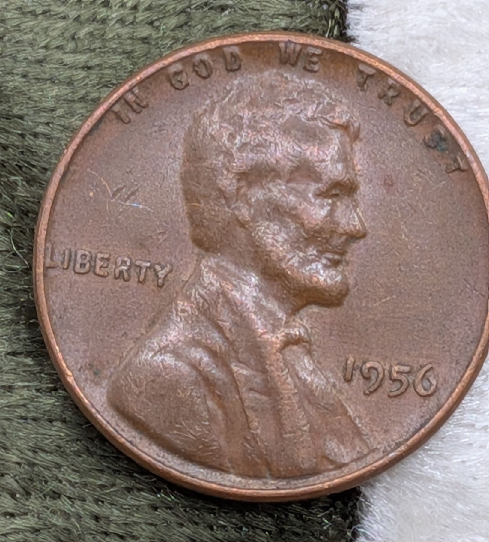 1956 Lincoln wheat cent