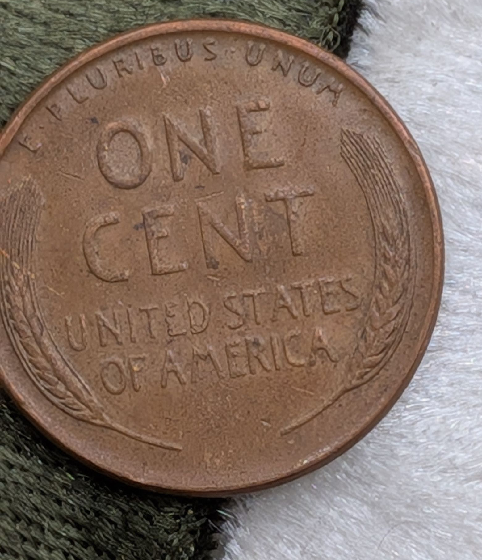 1955 Lincoln Wheat cent
