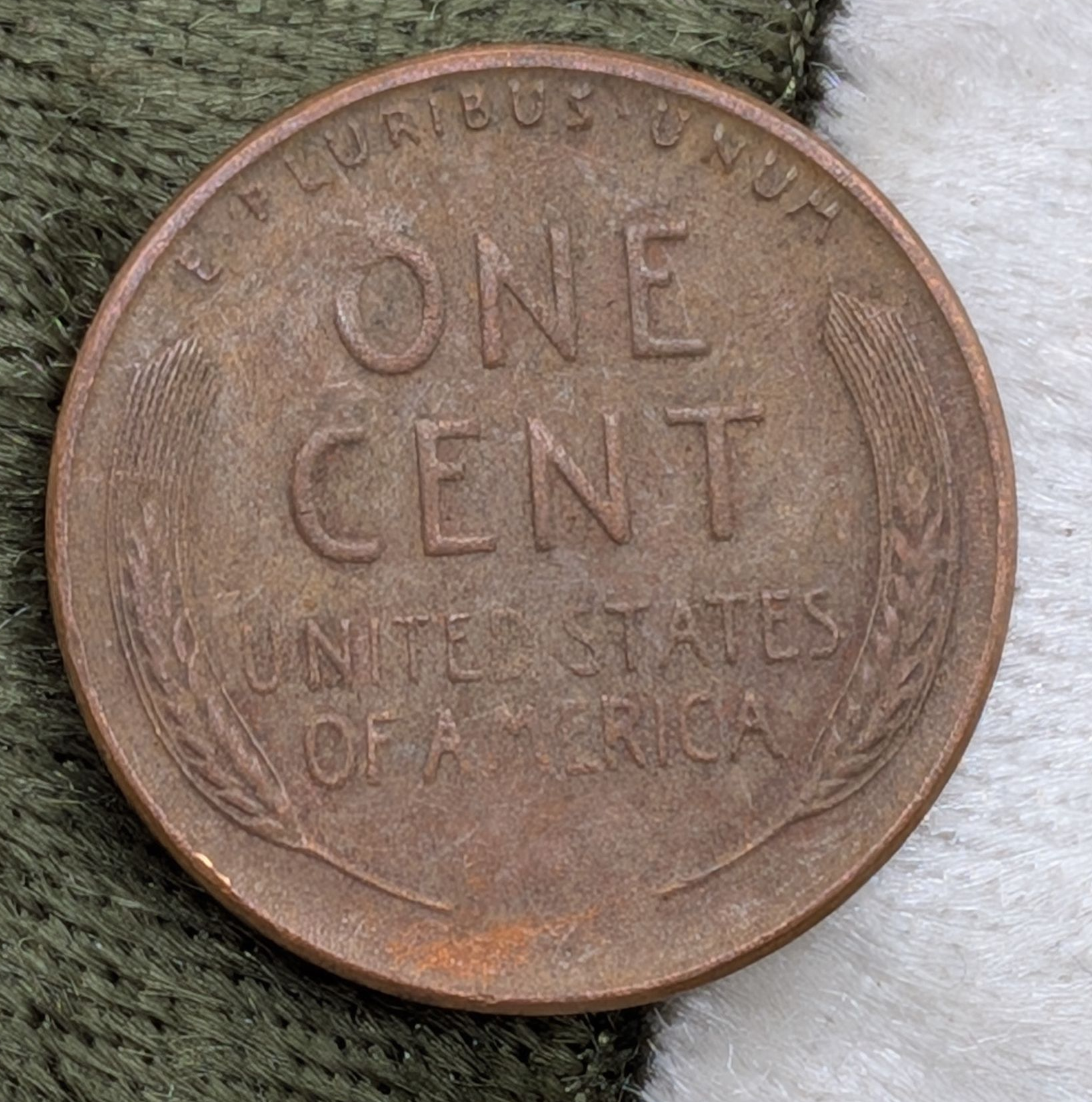1951-S Lincoln cent