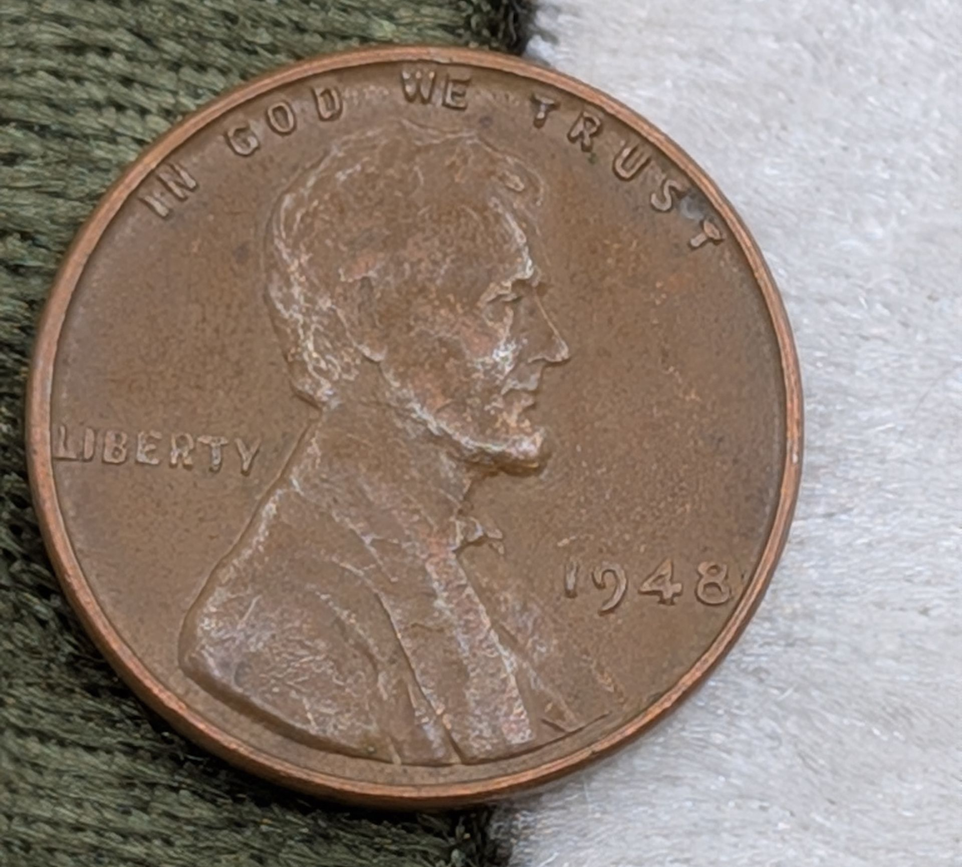 1948 Lincoln Wheat cent