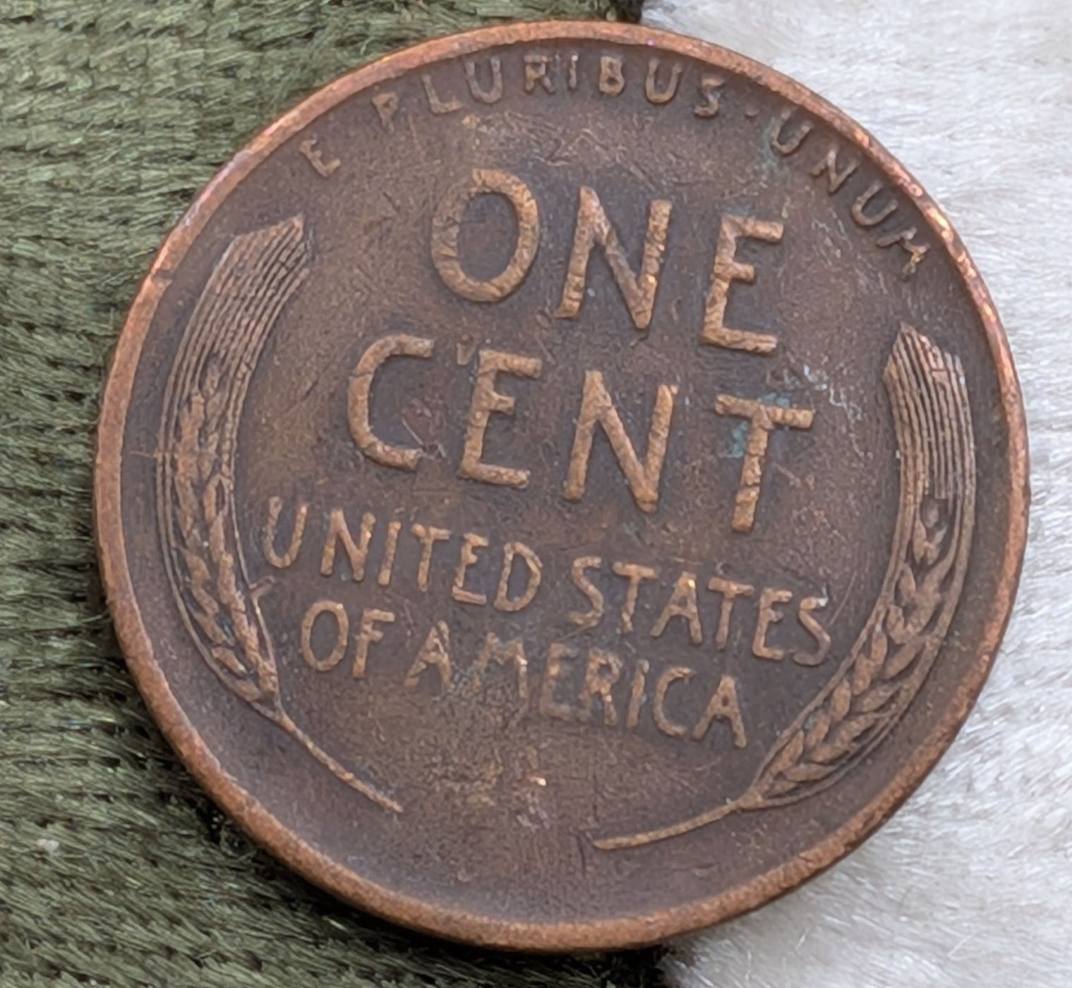 1946-S Lincoln Wheat cent