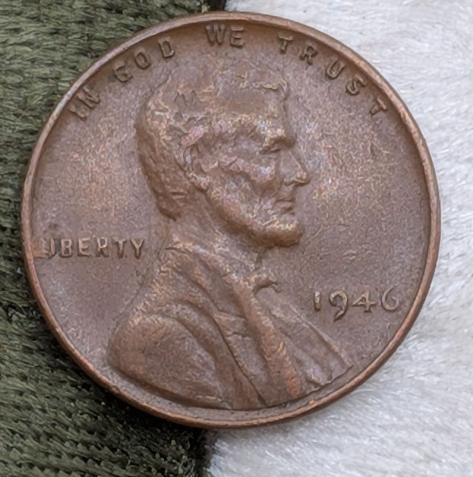 1946 Lincoln Wheat cent