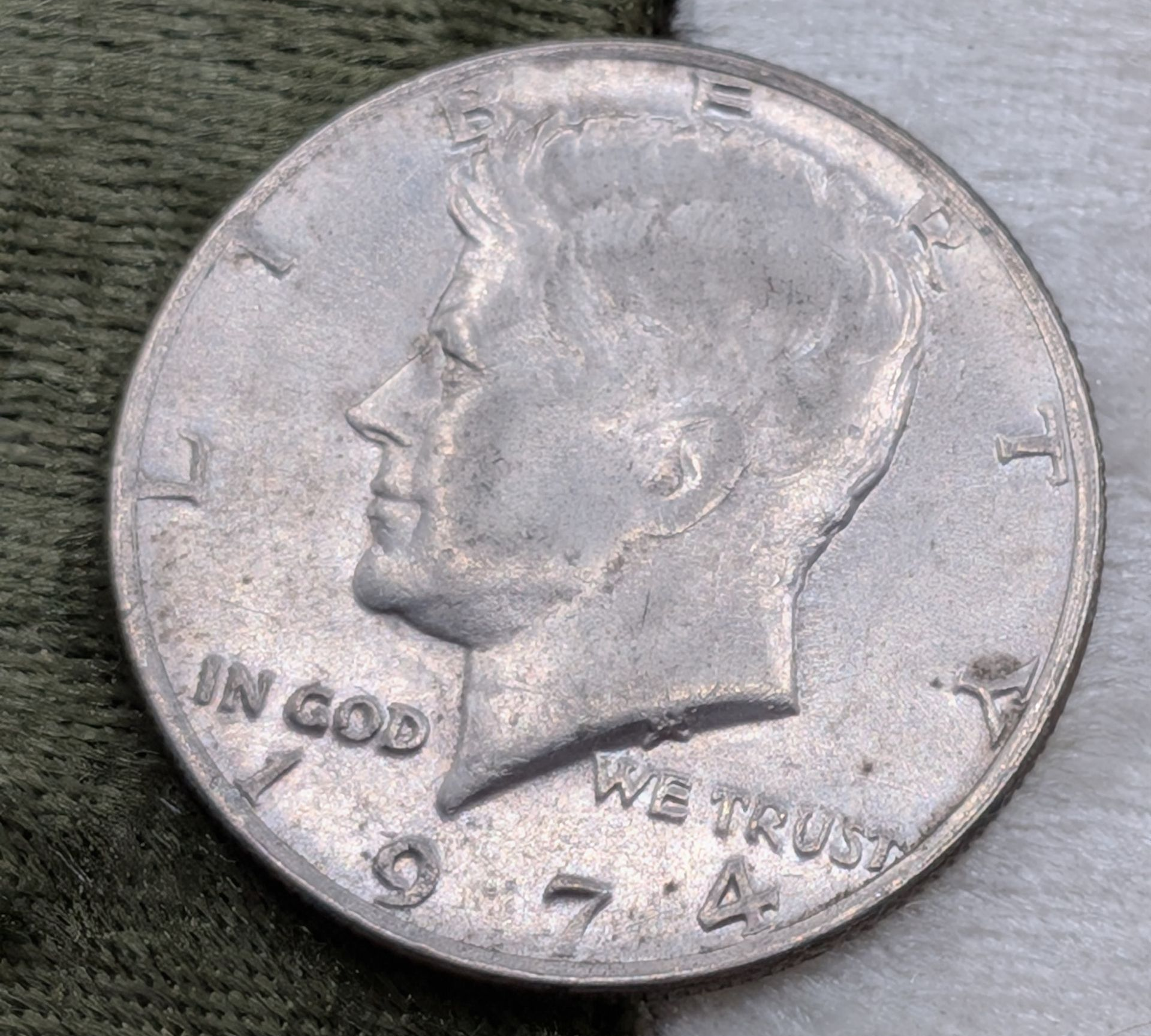 1974-P Kennedy Half dollar