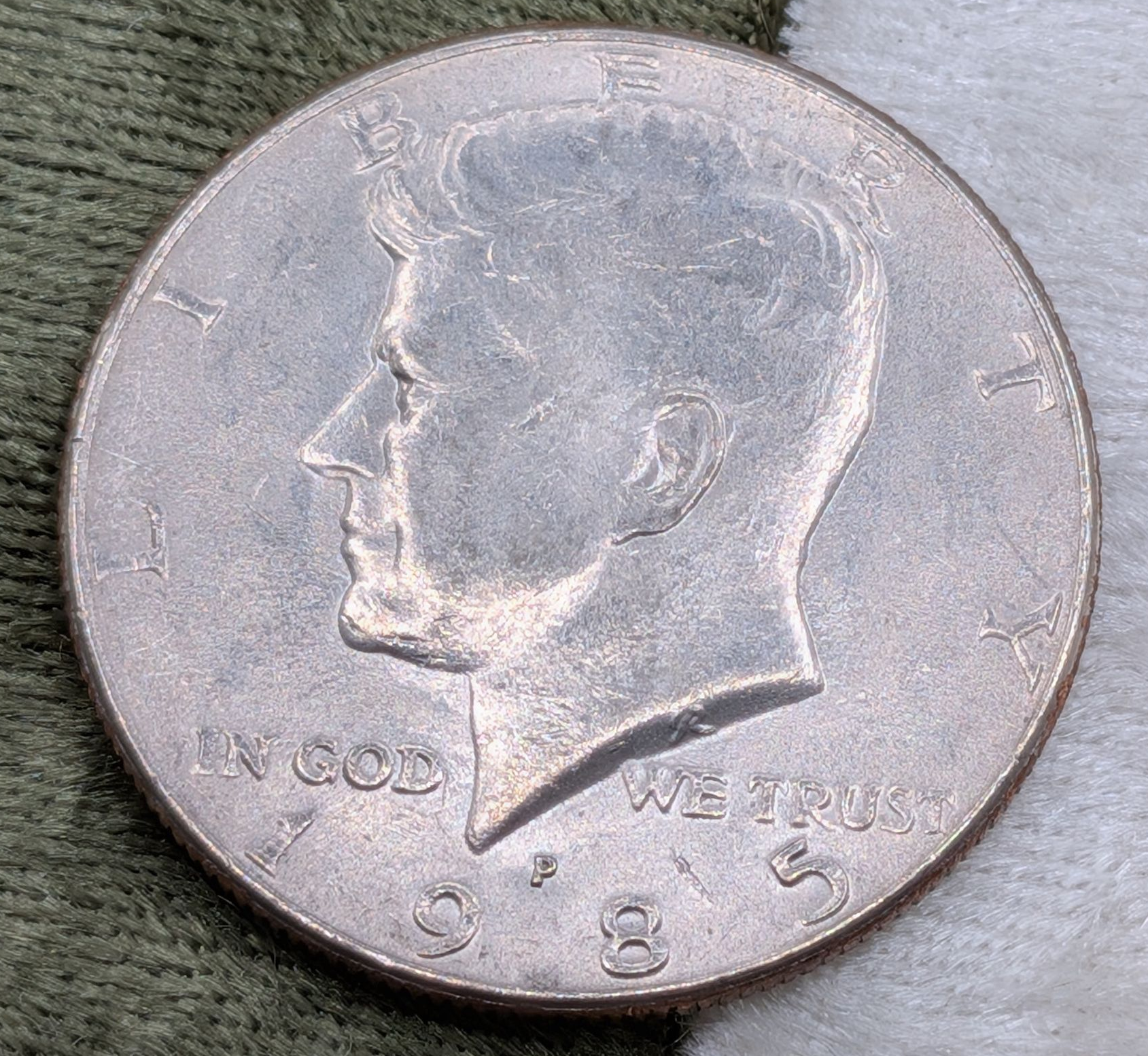1985 Kennedy Half dollar