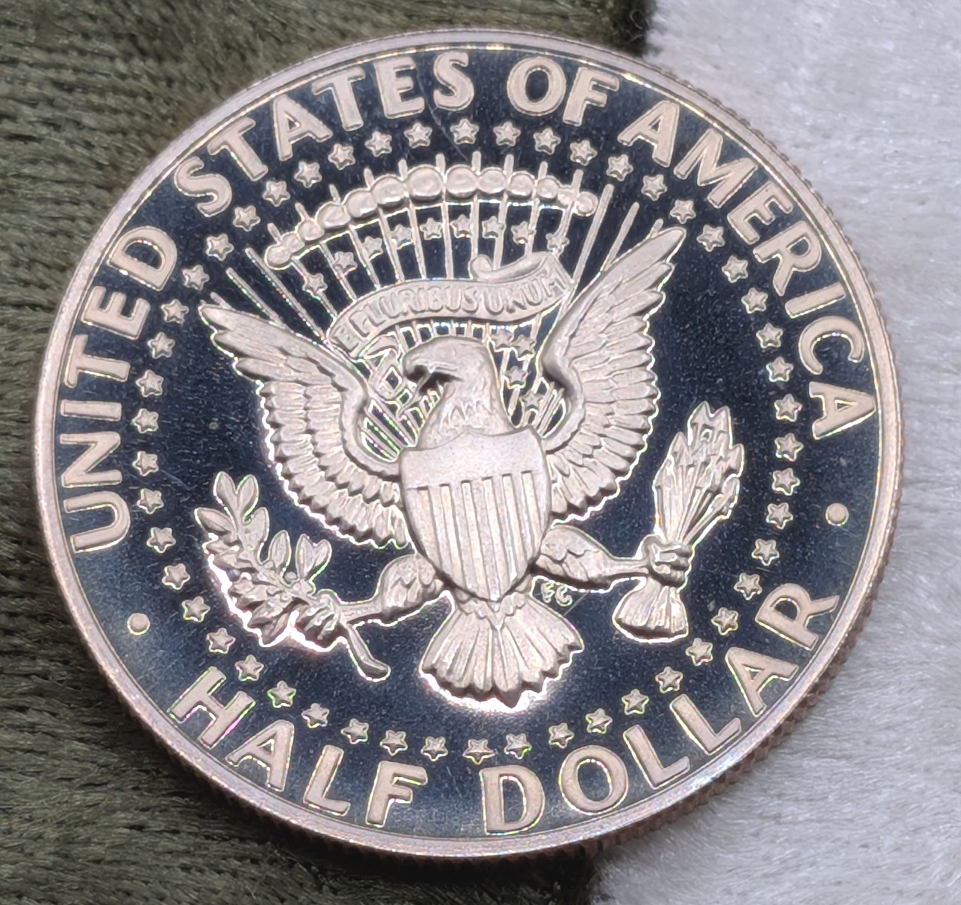 1987-S Kennedy Half dollar