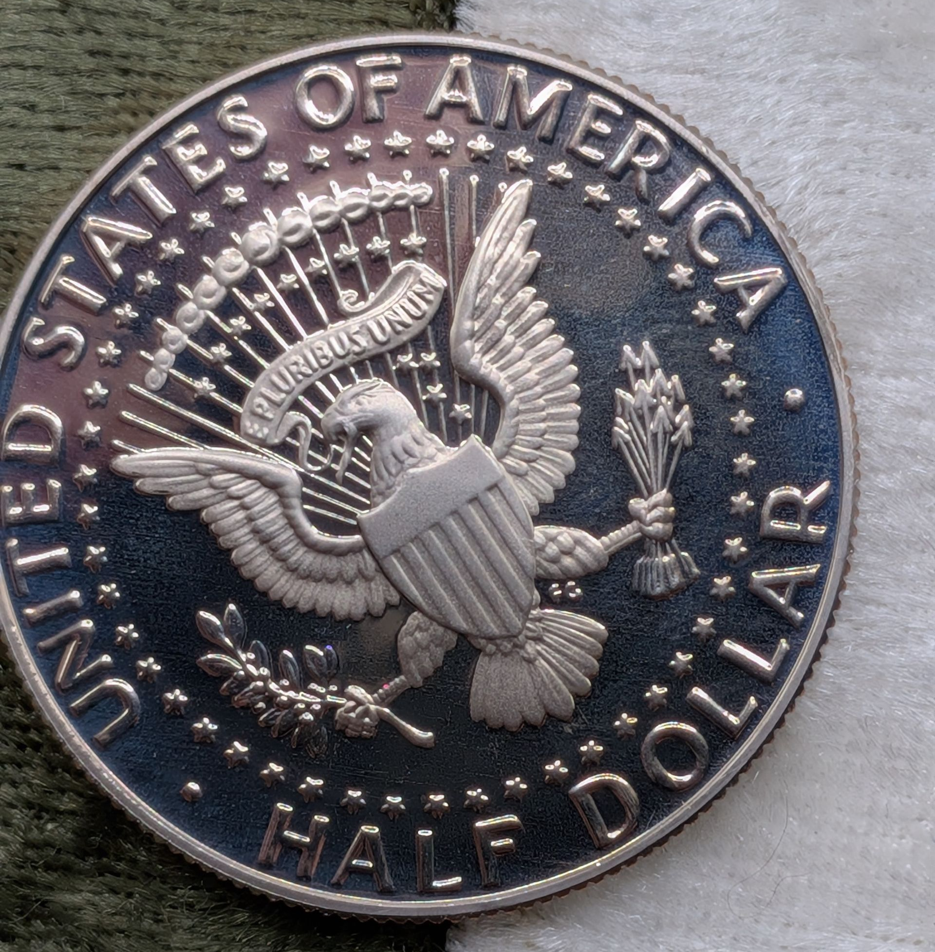 2001-S Silver Kennedy Half dollar