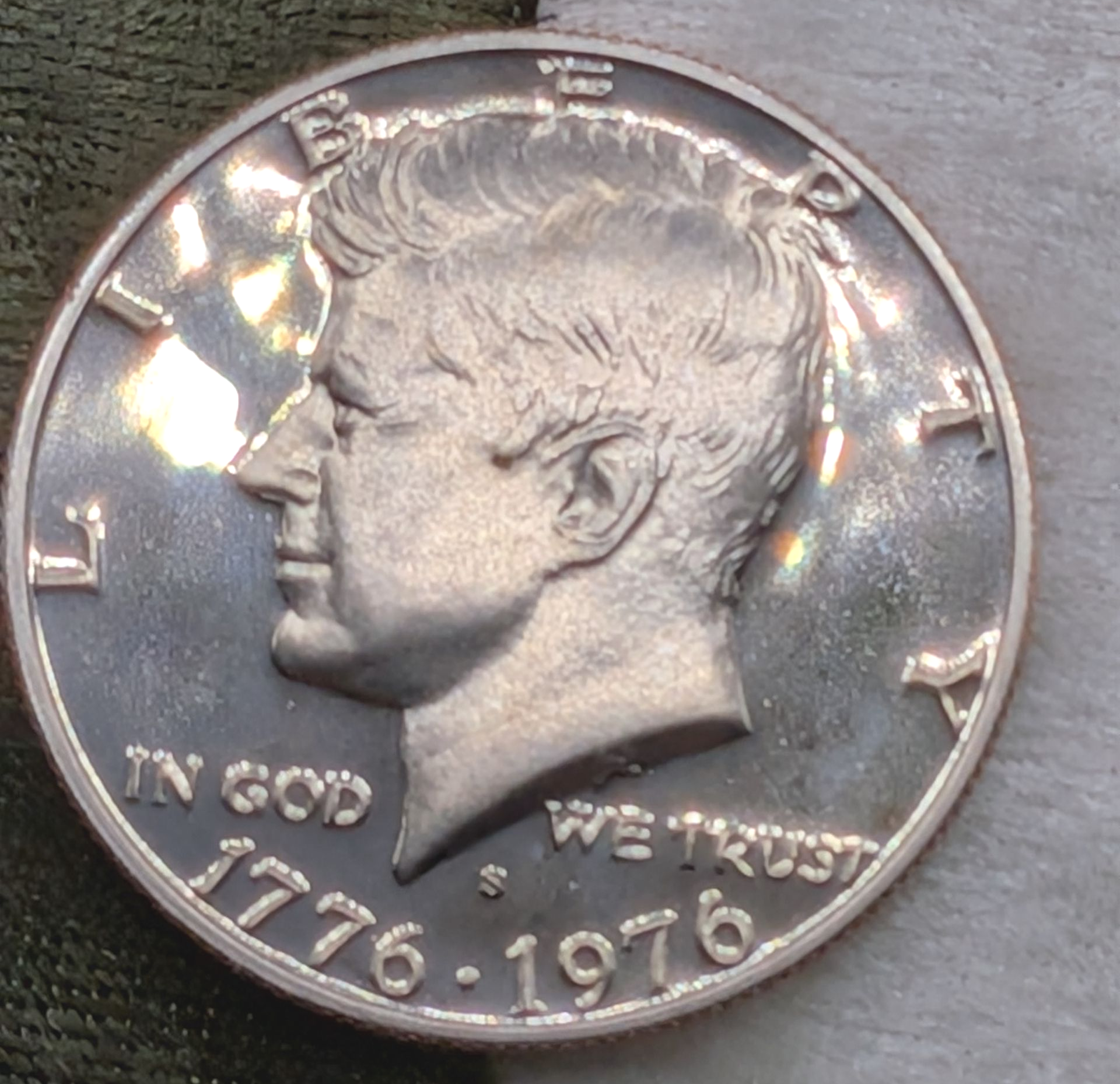 1976-S Kennedy Half dollar