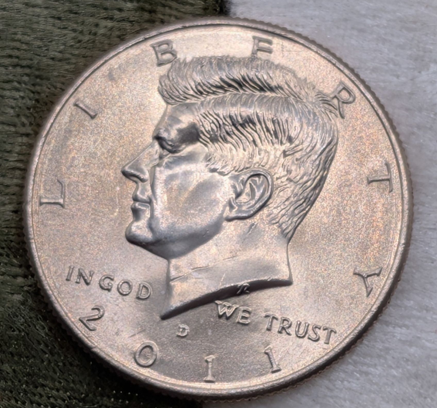 2011-D Kennedy Half dollar