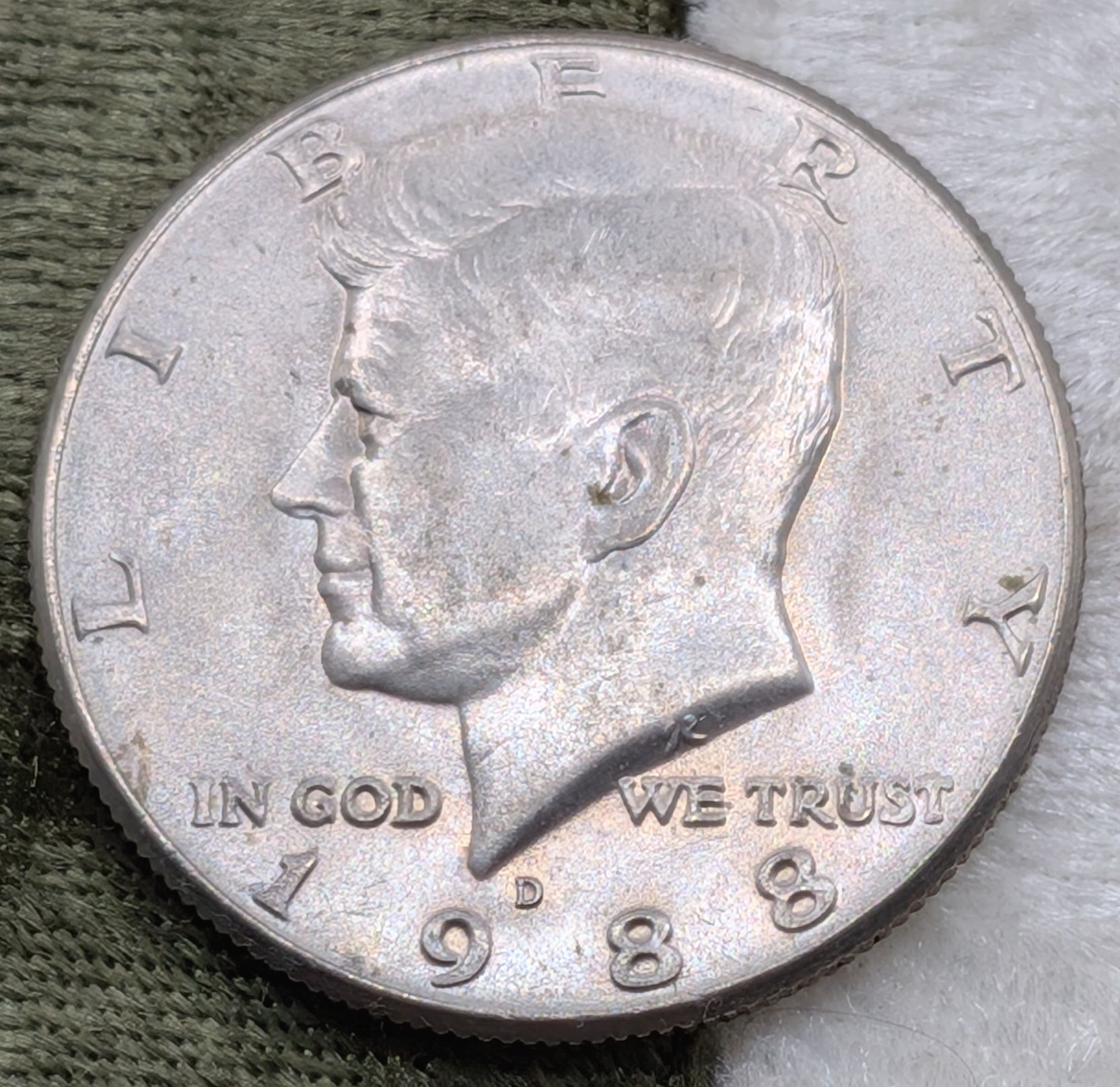 1988-D Kennedy Half dollar