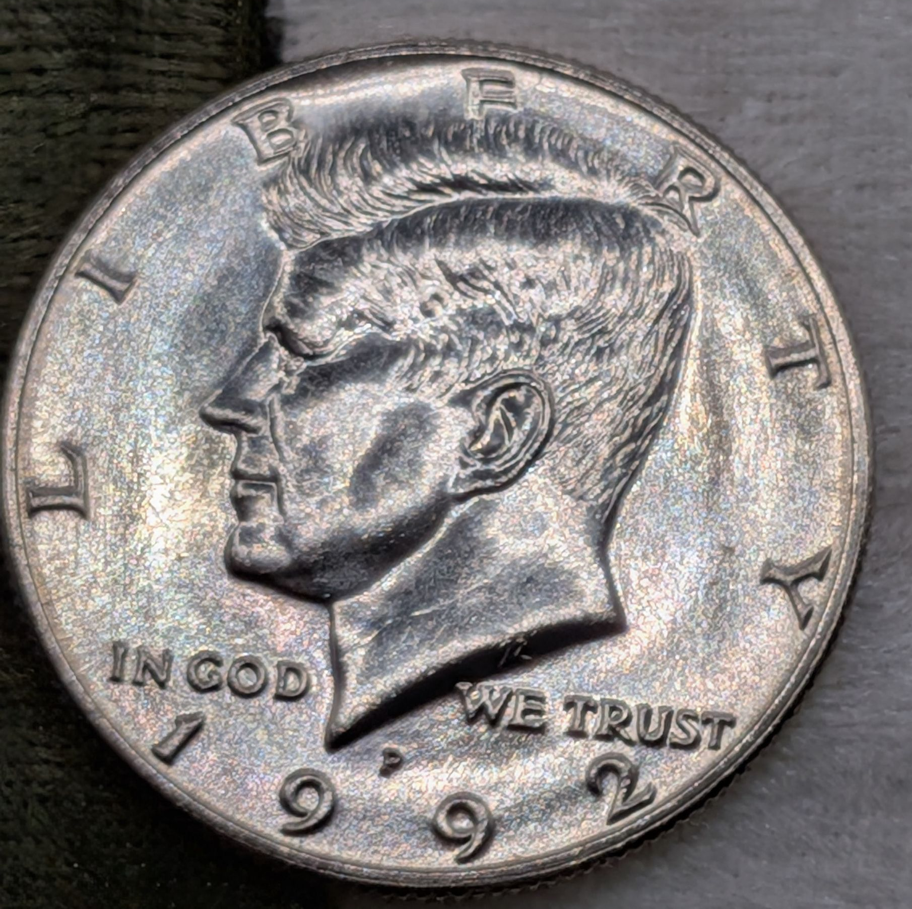 1992 Kennedy Half dollar
