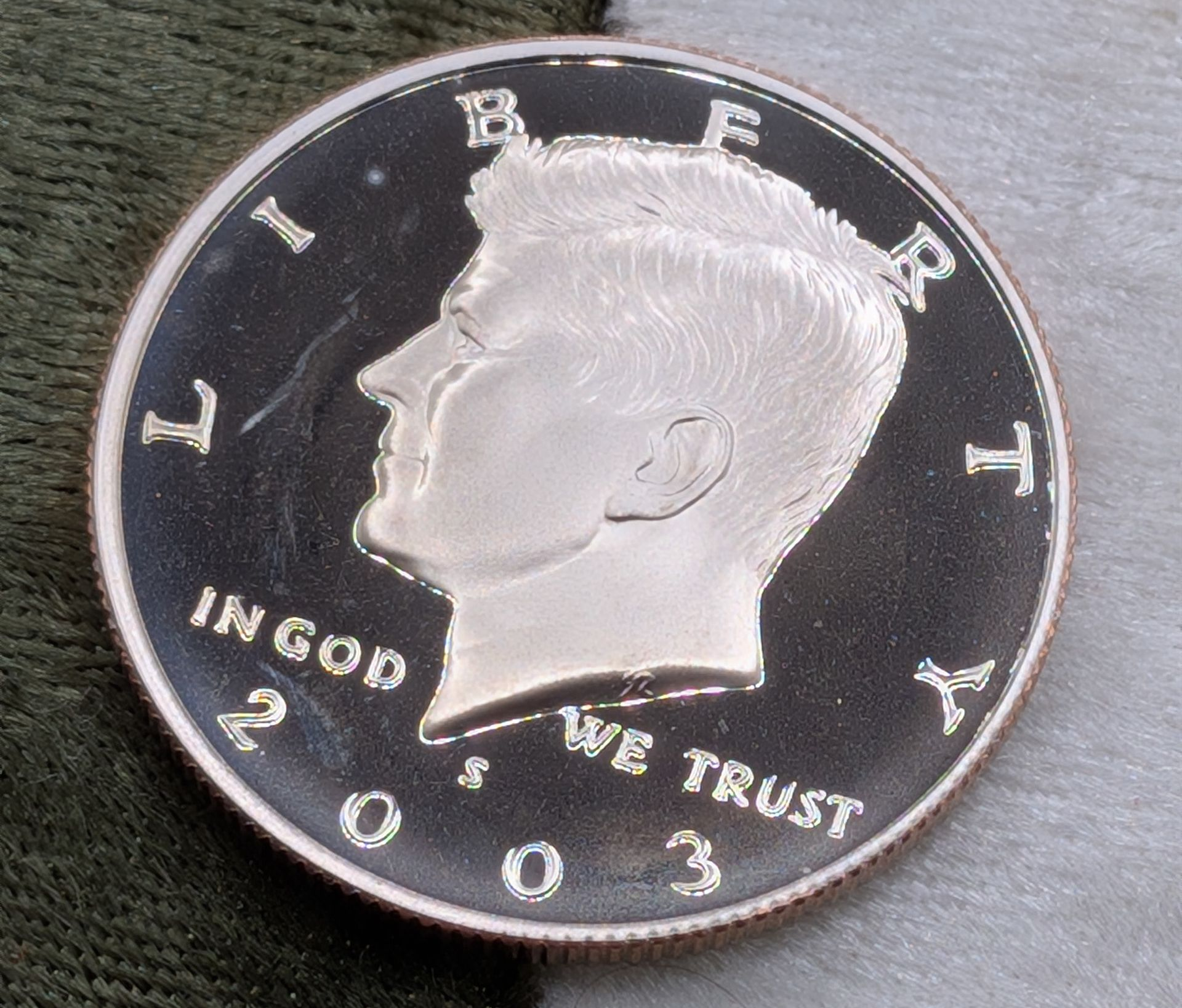 2003-S Kennedy Half dollar