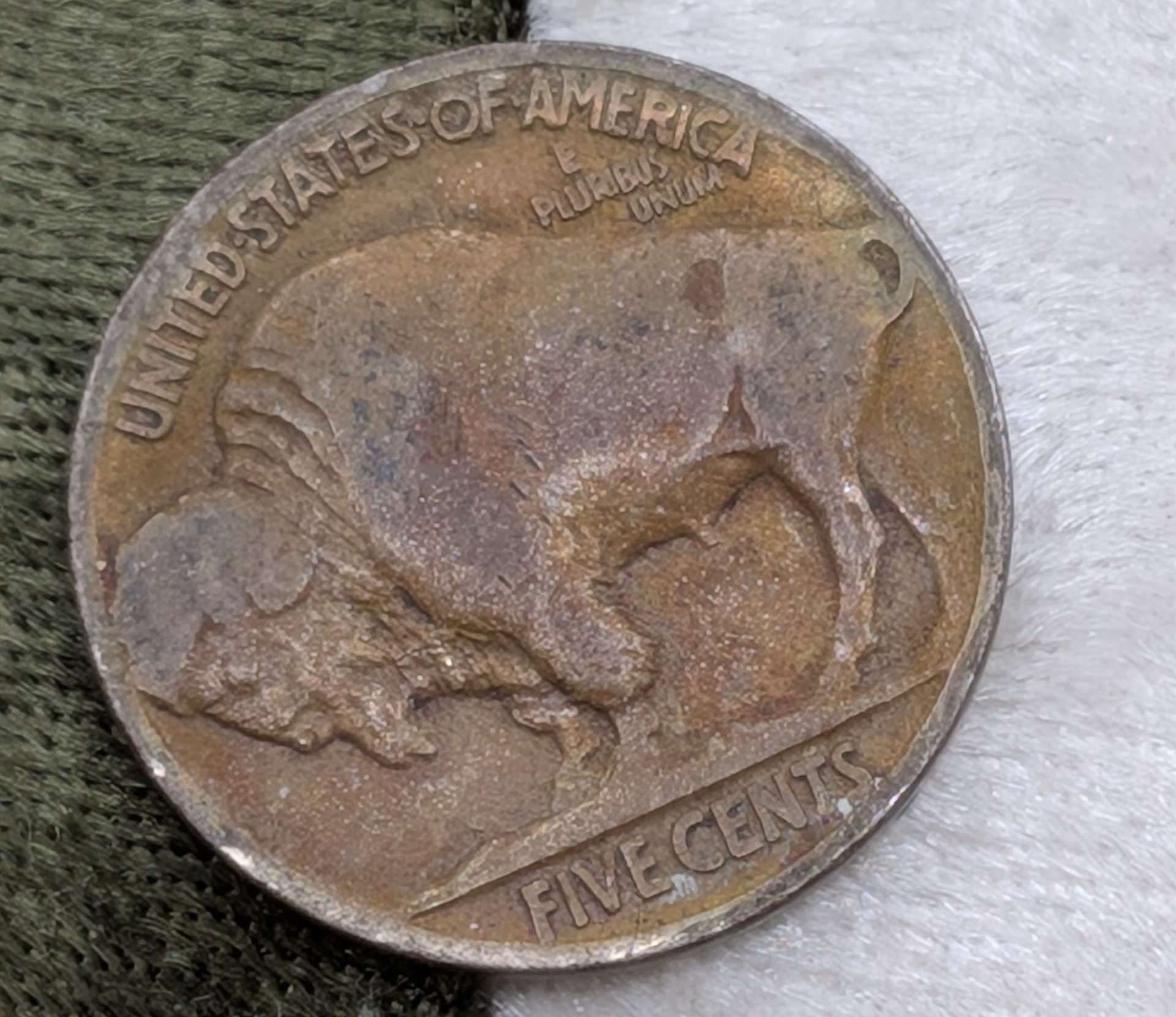 1934 Buffalo nickel