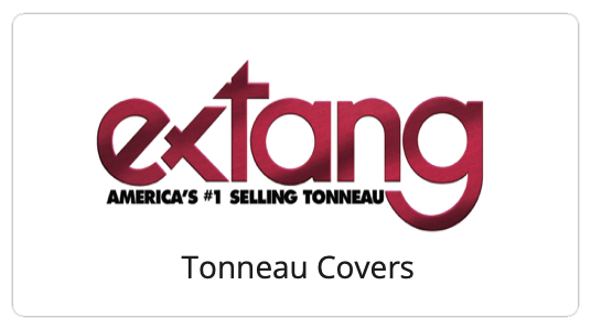 Extang logo with red text: 