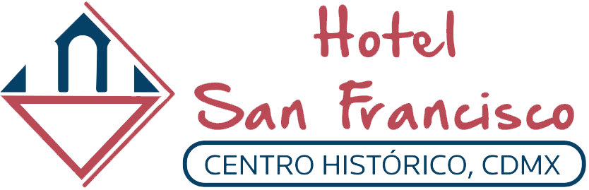 A logo for hotel san francisco centro historico cdmx
