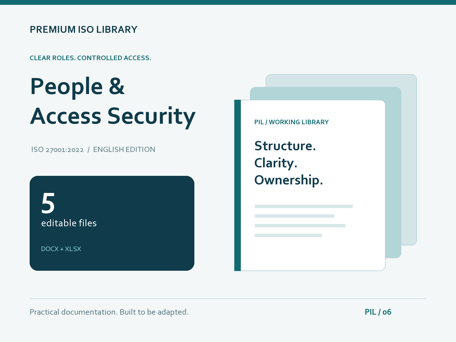 People and Access Security Toolkit — 5 editable English HR and access governance files