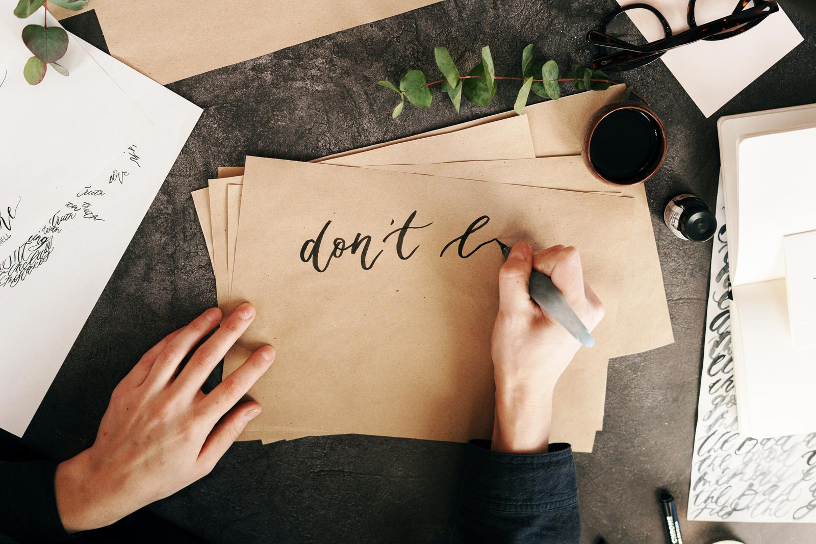 Bilde av typografi
