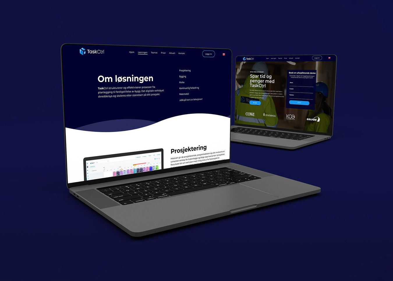 Oase Media har laget nettside til TaskCtrl