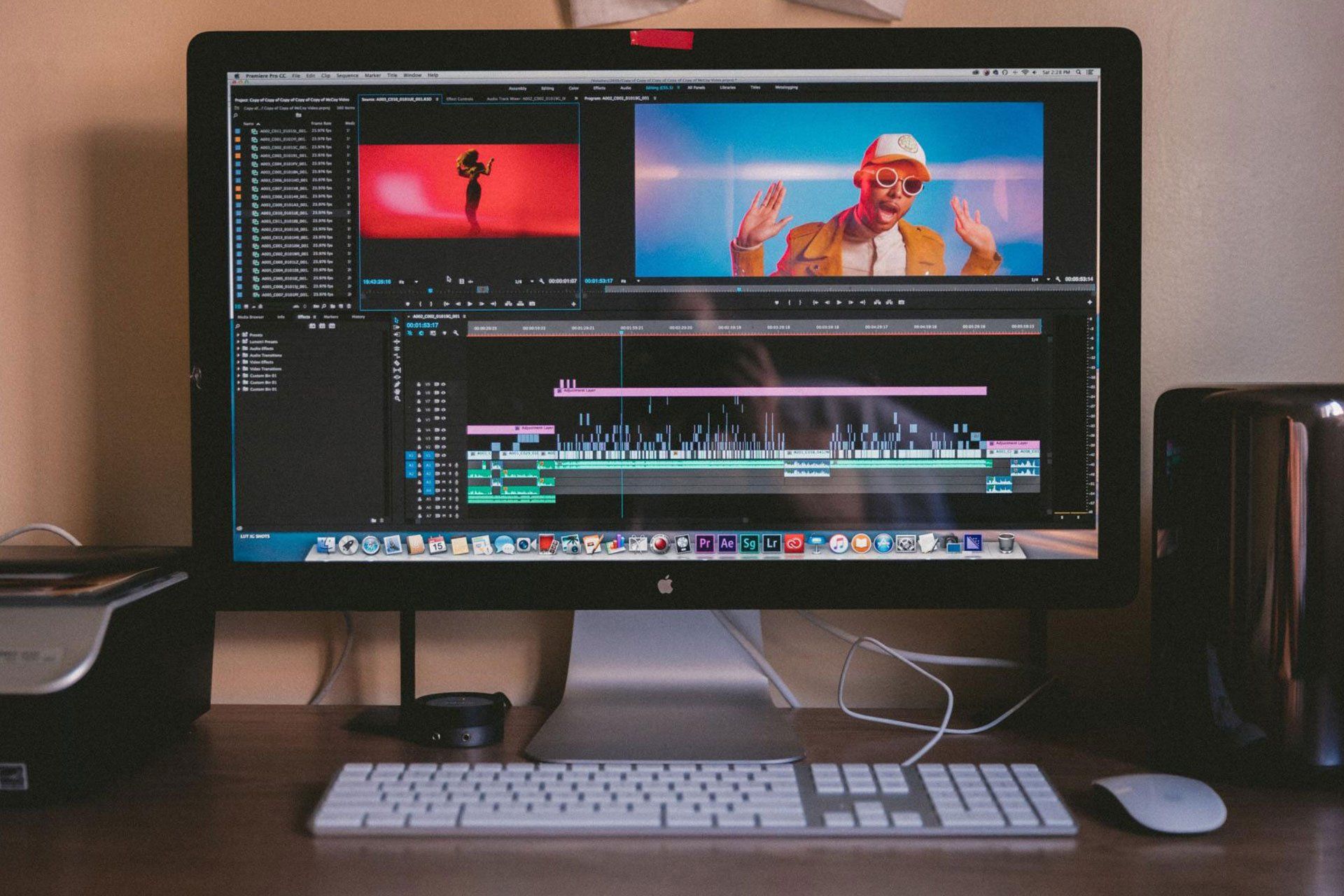 Bilde av videoproduksjon