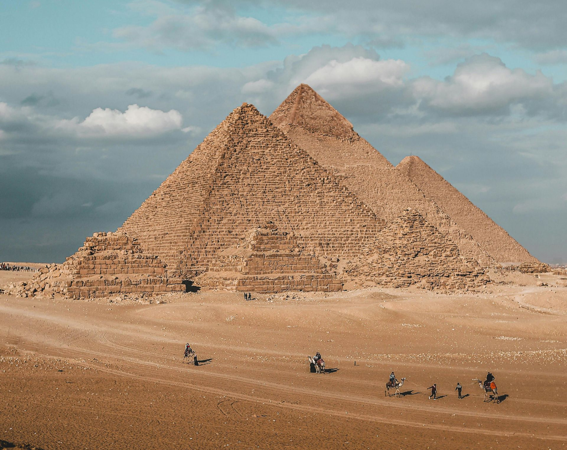 Pyramids at giza