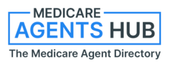 Medicare Agents Hub logo with blue text and the tagline “The Medicare Agent Directory”