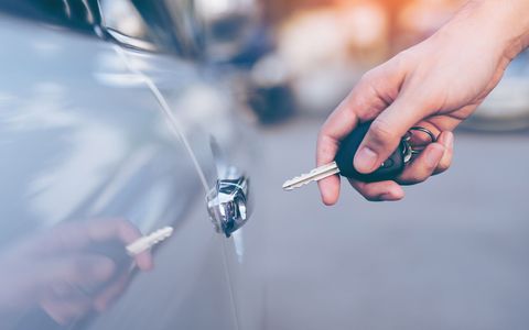 Opening Car Door With Key — Palmdale, CA — Re-Key Lock 7 Security
