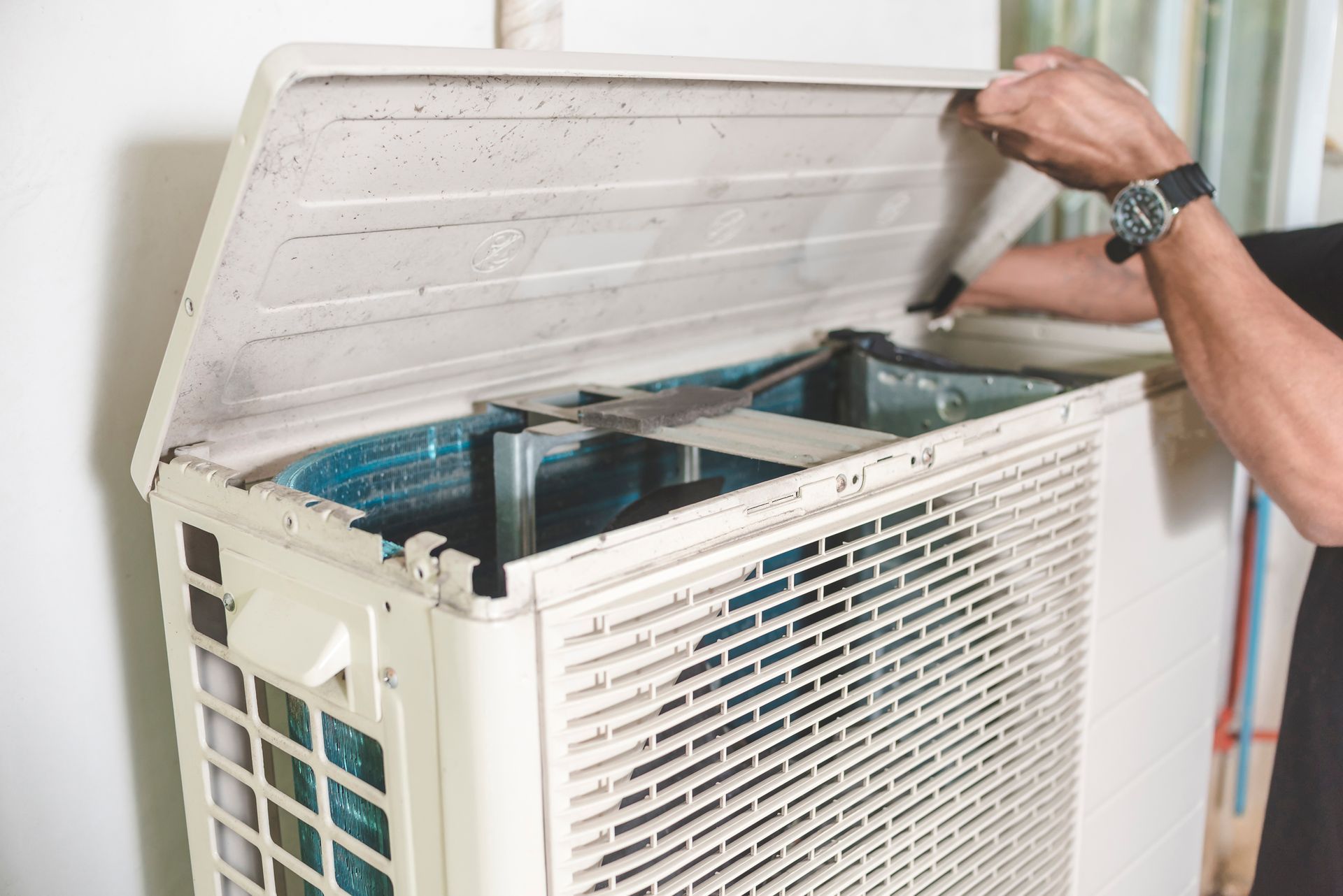 Checking the Air Conditioner Unit