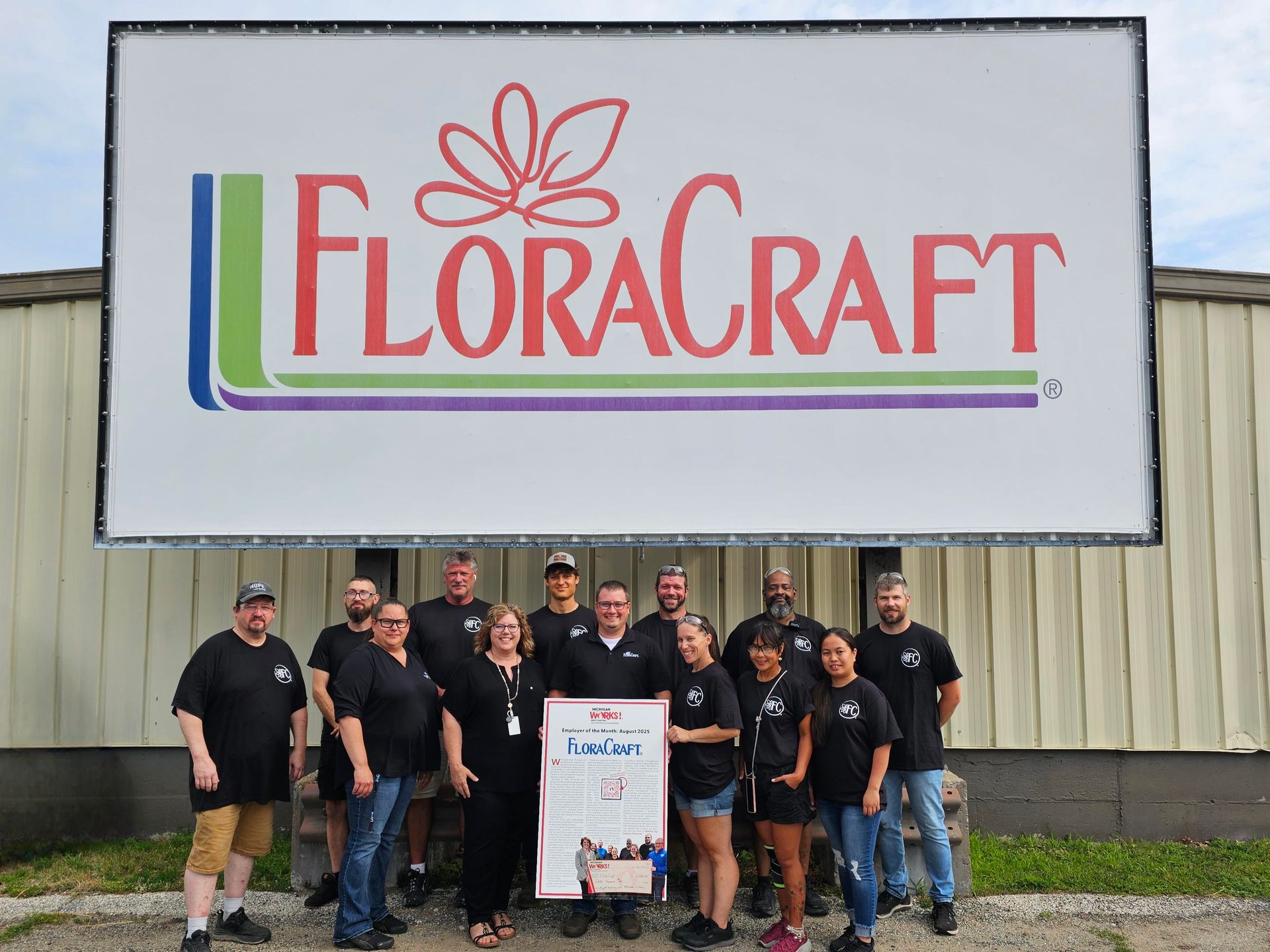 Ludington's FloraCraft Named Employer Of The Month For August 2025