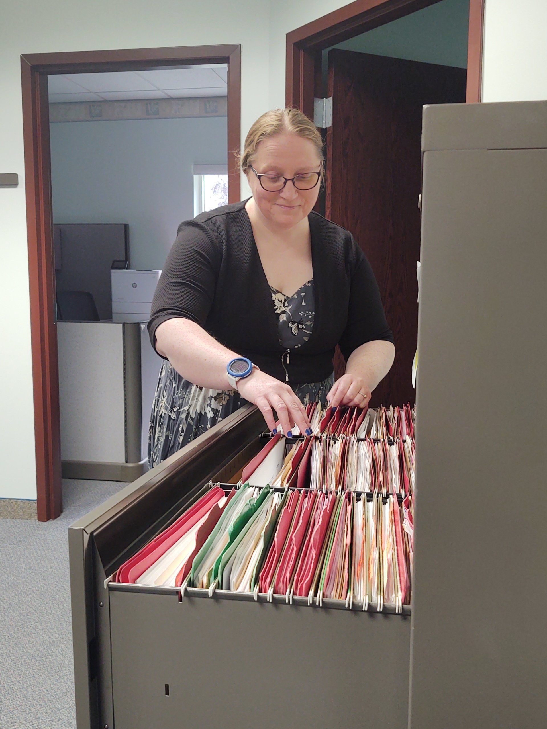 Vanessa Wolgamott has been a Talent Specialist with Michigan Works! West Central for about three years. She recently was promoted to be the organization's Jobs for Michigan's Graduates (JMG) Specialist.