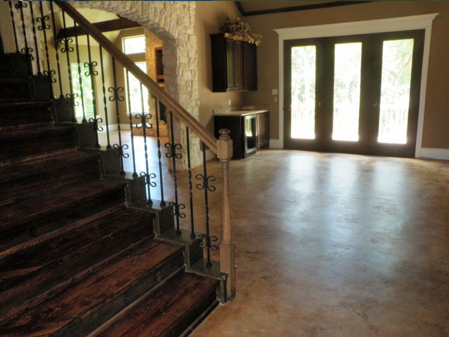 Acid-Stained Concrete