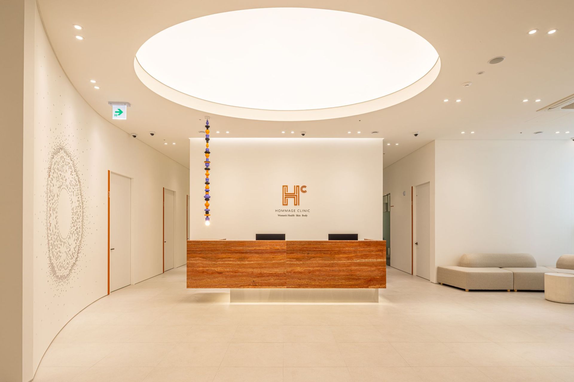 Inside Hommage Clinic in Gangnam, Seoul