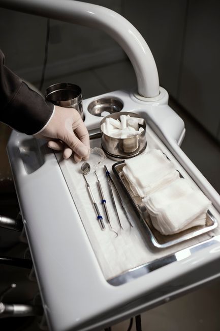 Sterile single-use supplies for stem cell vaginal rejuvenation, Hommage Women's Clinic, Gangnam, Seoul
