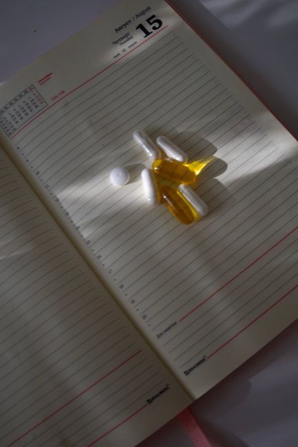 Planning an HRT regimen schedule with a calendar, Hommage Women's Clinic, Gangnam, Seoul
