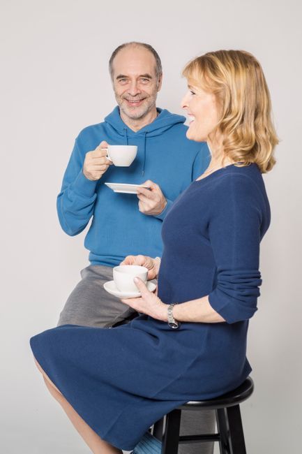 Couple spending relaxed time together during low libido treatment, Hommage Women's Clinic, Gangnam, Seoul