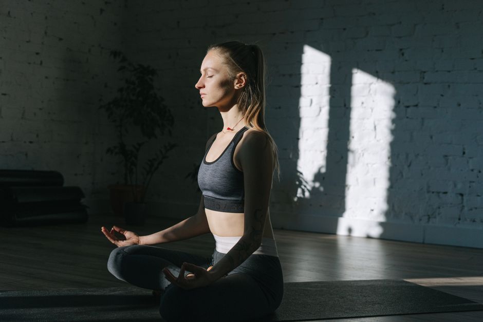 Woman practicing mindfulness as part of low libido treatment, Hommage Women's Clinic, Gangnam, Seoul