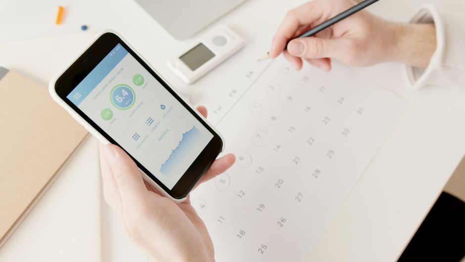 Phone reminder to do daily Kegel exercises, Hommage Women's Clinic, Gangnam, Seoul