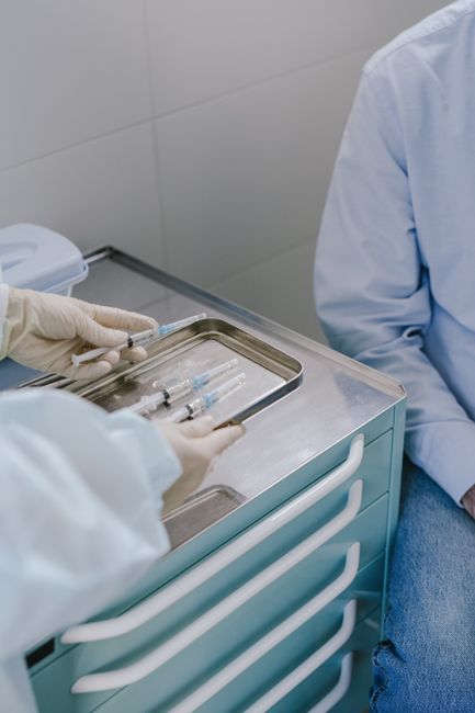 Sterile preparation for safe vaginal filler injection by a licensed doctor, Hommage Women's Clinic, Gangnam, Seoul