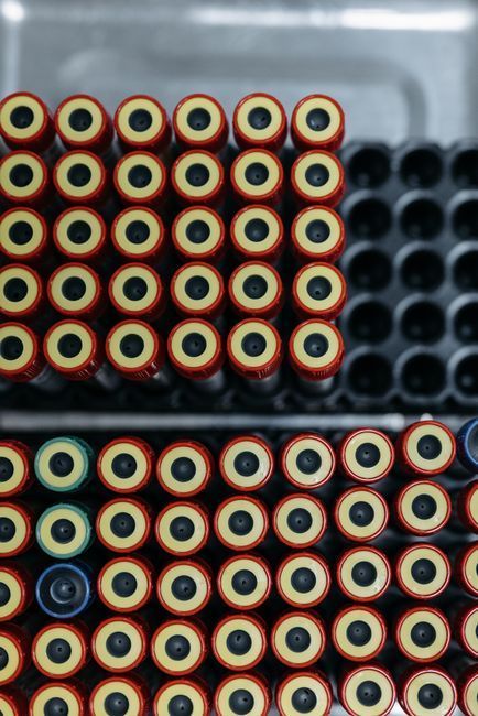 Blood test tubes for thyroid and prolactin testing in a low sex drive assessment, Hommage Women's Clinic, Gangnam, Seoul