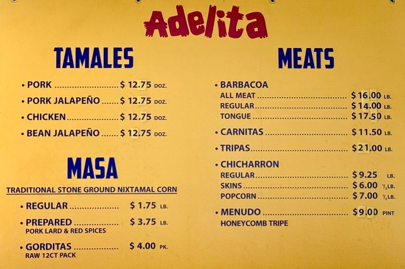 Adelita Menu — Vegetable & Meat Wrapped in Tortilla in San Antonio, TX Adelita Menu — Vegetable & Meat Wrapped in Tortilla in San Antonio, TX