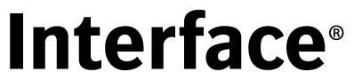 Ein schwarzweißes Logo für die Benutzeroberfläche auf weißem Hintergrund.